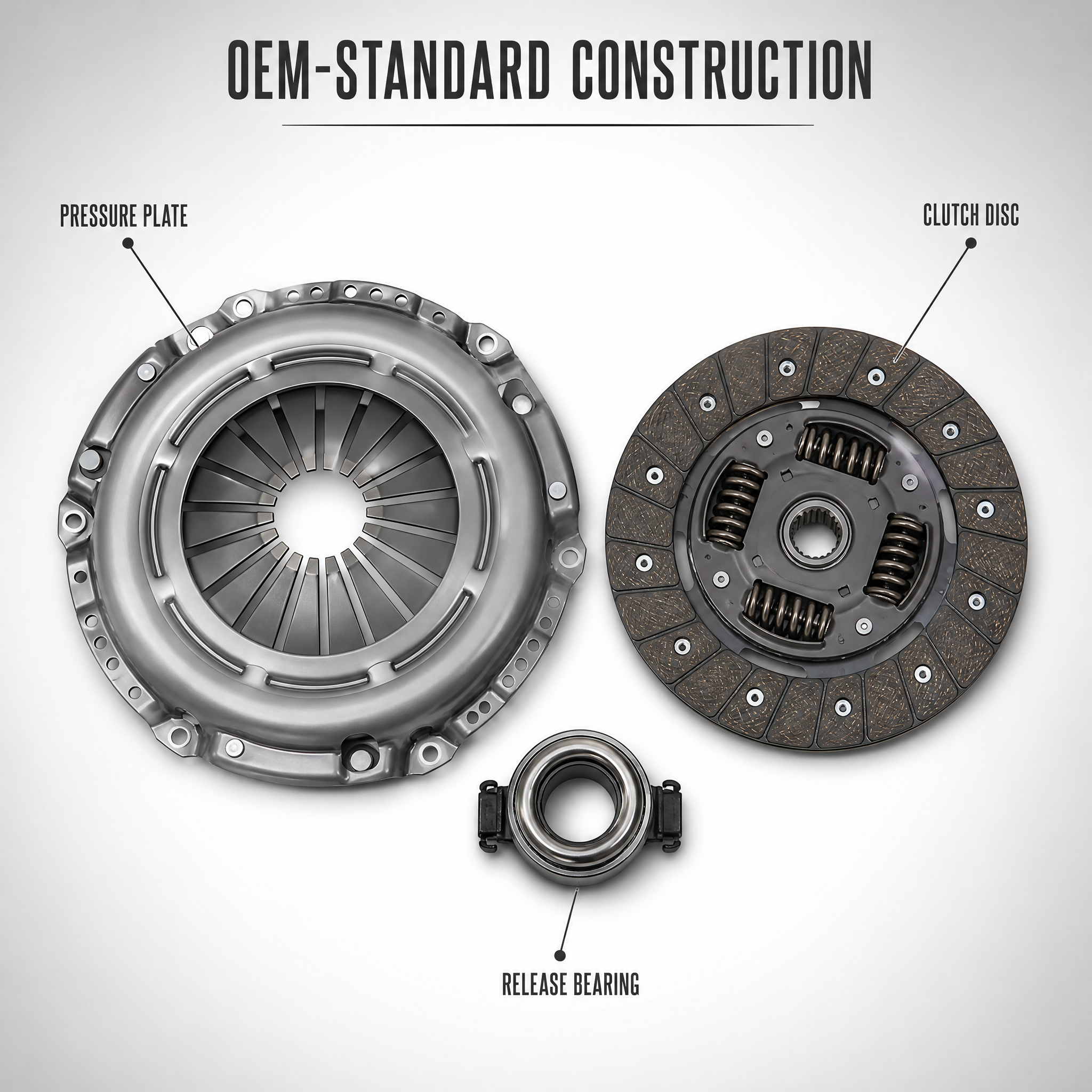 Clutch Kit for Wuling Groove (2nd Gen) 1.5L - 结构标注图