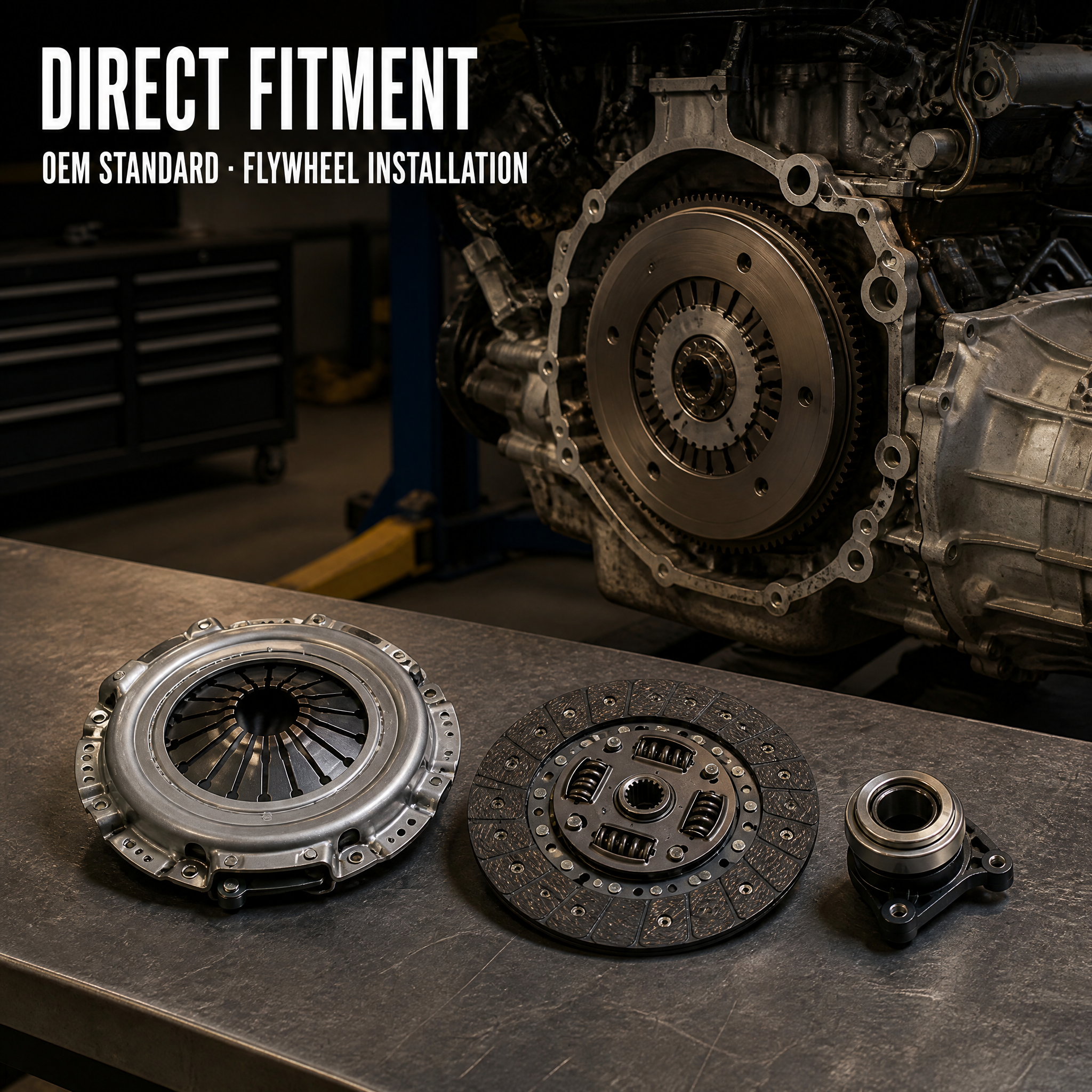 Clutch Kit for Wuling Groove (2nd Gen) 1.5L - 安装位置